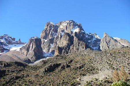 mt Kenya climbing